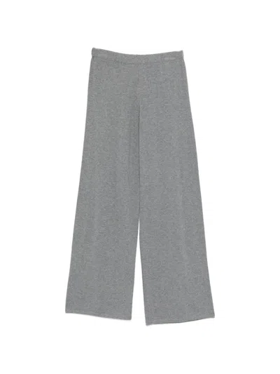 Lisa Yang Aina Knitted Trousers In Gray