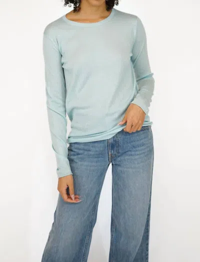 Lisa Yang Alba Sweater In Sea Blue