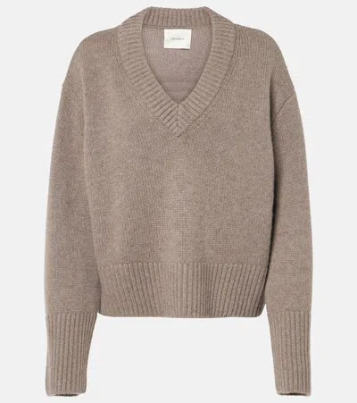 Lisa Yang Aletta Cashmere Sweater In Brown