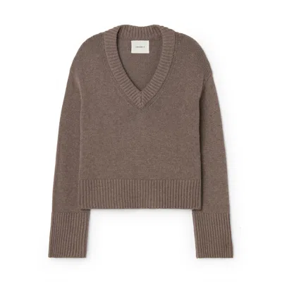 Lisa Yang Aletta Sweater In Truffle