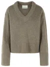 Lisa Yang 'aletta' Truffle Cashmere Sweater Women In Brown