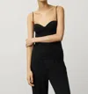 Lisa Yang Brown Alicia Camisole In Black