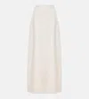 Lisa Yang Ameline Cashmere Maxi Skirt In White