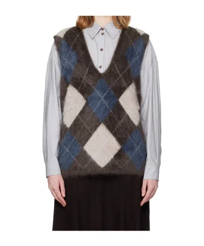 Lisa Yang Amelly Sweater Vest In Multi