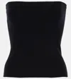 Lisa Yang Ami Strapless Tube Top In Black