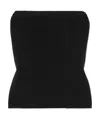 Lisa Yang Ami Strapless Tube Top In Black