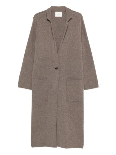 Lisa Yang Amie Double-face Cashmere Jacket In Animal Print