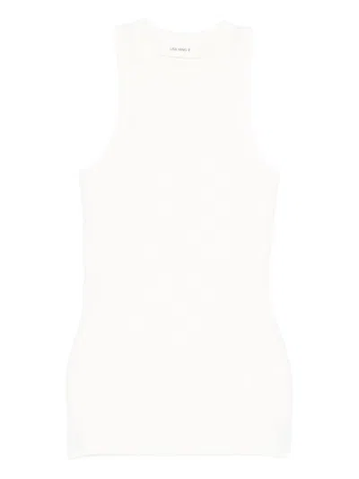 Lisa Yang Amya Cotton And Cashmere Top In White