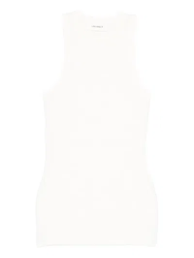 Lisa Yang Amya Cotton And Cashmere Top In White