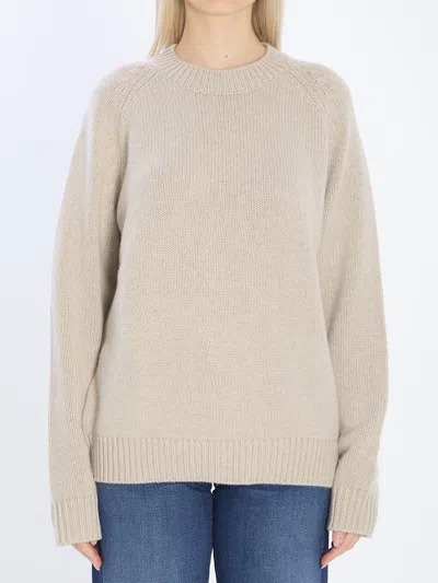 Lisa Yang Anine Crew-neck Sweater In Neutral