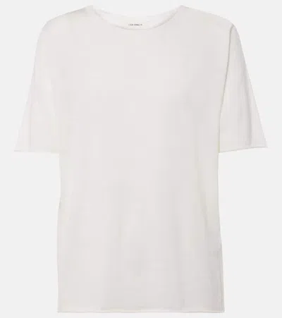 Lisa Yang Ari Cashmere T-shirt In White