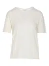 Lisa Yang 'ari' Cashmere T-shirt In White