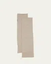 Lisa Yang Aspen Fingerless Cashmere Long Gloves In Sand