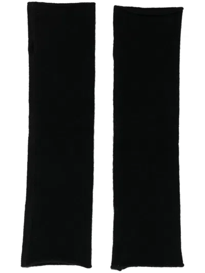 Lisa Yang Black Cashmere Aspen Armwarmers