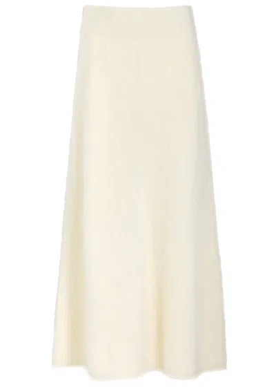 LISA YANG LISA YANG ASTA BRUSHED CASHMERE MAXI SKIRT