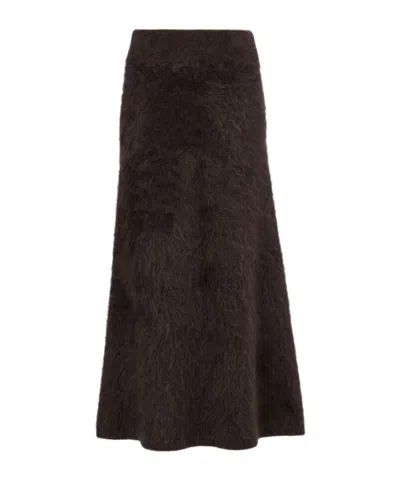 Lisa Yang Asta Cashmere Maxi Skirt In Multi