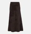 Lisa Yang Asta Skirt In Brown