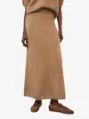 Lisa Yang Asta Maxi Skirt In Toffee In Brown