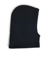 Lisa Yang 'astri' Black Cashmere Balaclava In Blue