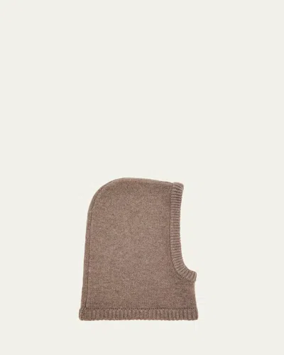 Lisa Yang Astri Cashmere Balaclava In Burgundy
