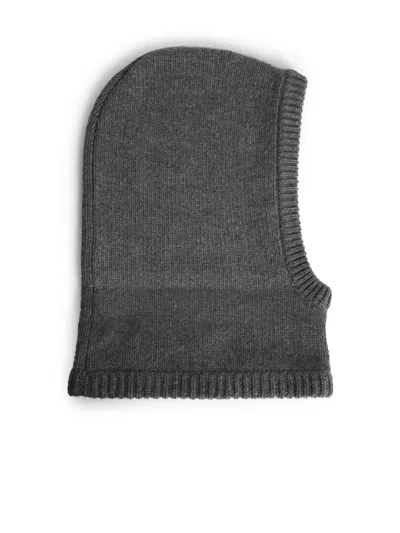 Lisa Yang 'astri' Graphite Cashmere Balaclava In Gray