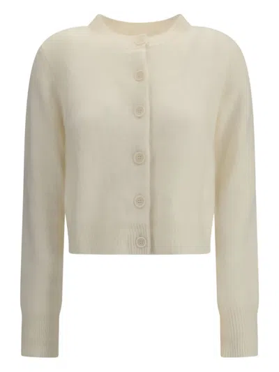 Lisa Yang Azalea Button-front Cashmere Cardigan In Brown