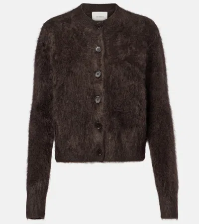 Lisa Yang Azalea Cashmere Cardigan In Brown