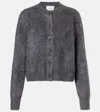 Lisa Yang Azalea Cashmere Cardigan In Gray
