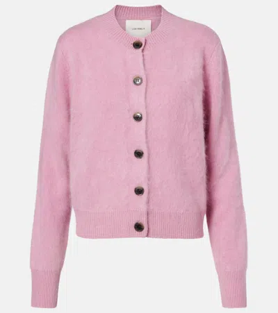 Lisa Yang Azalea Cashmere Cardigan In Pink