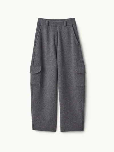 Lisa Yang Azaria Trousers Graphite 1 In Gray