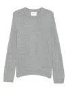 Lisa Yang Baxter Crew-neck Sweater In Gray