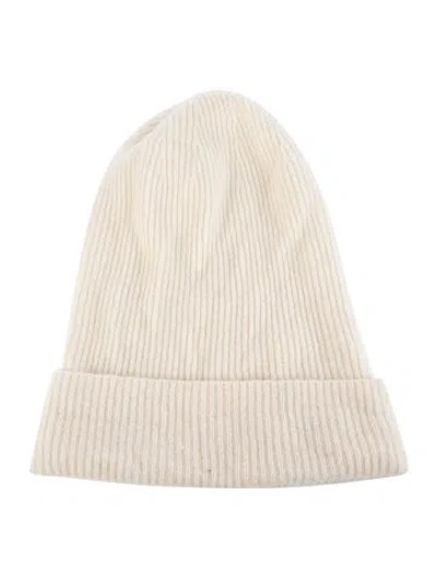 Pre-owned Lisa Yang Beanie In Neutral