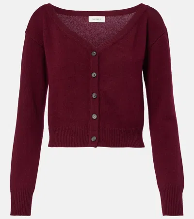 Lisa Yang Beata Cashmere Cardigan In Brown