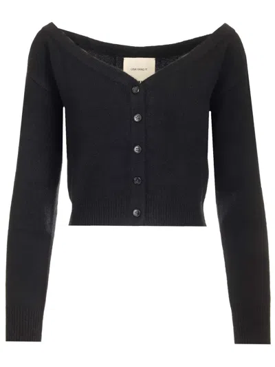 LISA YANG BEATA CROPPED CARDIGAN