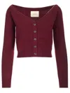 Lisa Yang Long-sleeved Knitted Cardigan
