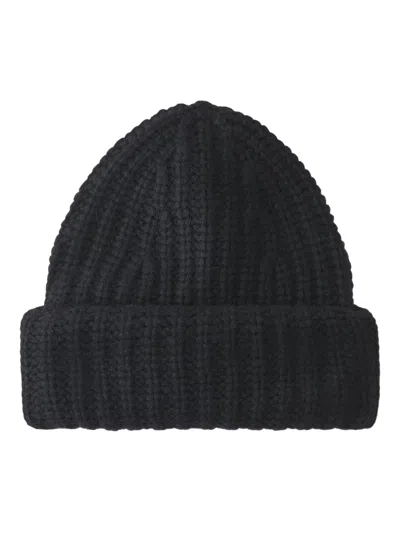 Lisa Yang Beatris Beanie Hat In Black