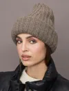 Lisa Yang Beatris Beanie In Truffle