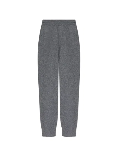 Lisa Yang Beaumont Straight Trousers In Gray