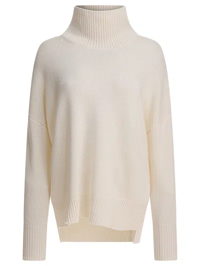 Lisa Yang Beige Knitted Cashmere Knitwear