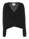 Lisa Yang Black Abby Cardigan In Black