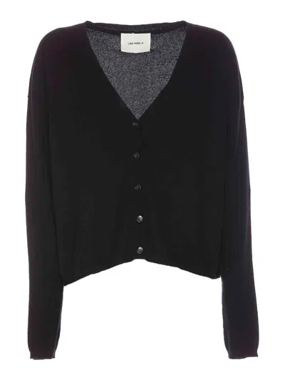 LISA YANG BLACK ABBY CARDIGAN