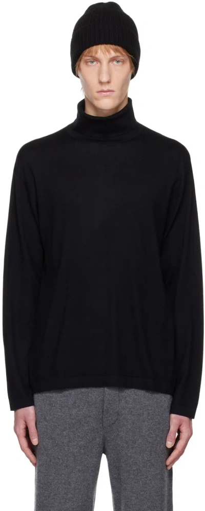 Lisa Yang Black Alain Turtleneck
