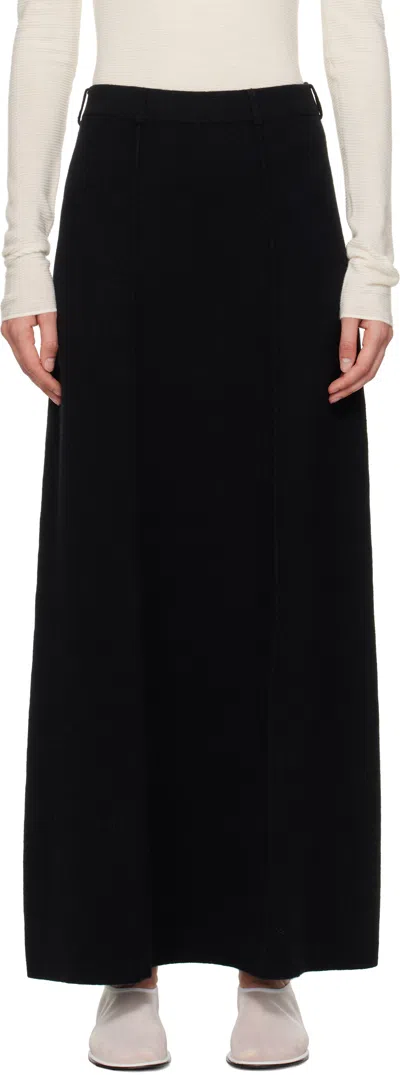 Lisa Yang Black Ameline Maxi Skirt In Bl Black