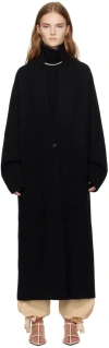 Lisa Yang Black Amie Coat In Bl Black