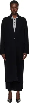 Lisa Yang Black Amie Coat In Bl Black