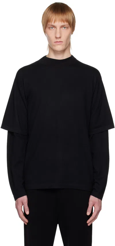 Lisa Yang Black Ancell T-shirt In Bl Black