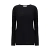 Lisa Yang Maurie Long-sleeve Sweater In Black