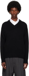 Lisa Yang Black Dan Sweater In Bl Black