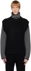 Lisa Yang Black Dennis Vest In Bl Black