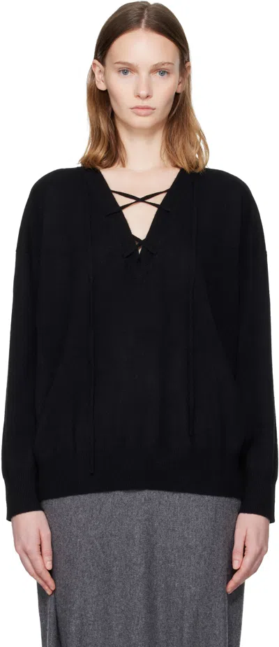 Lisa Yang Black Erna Sweater